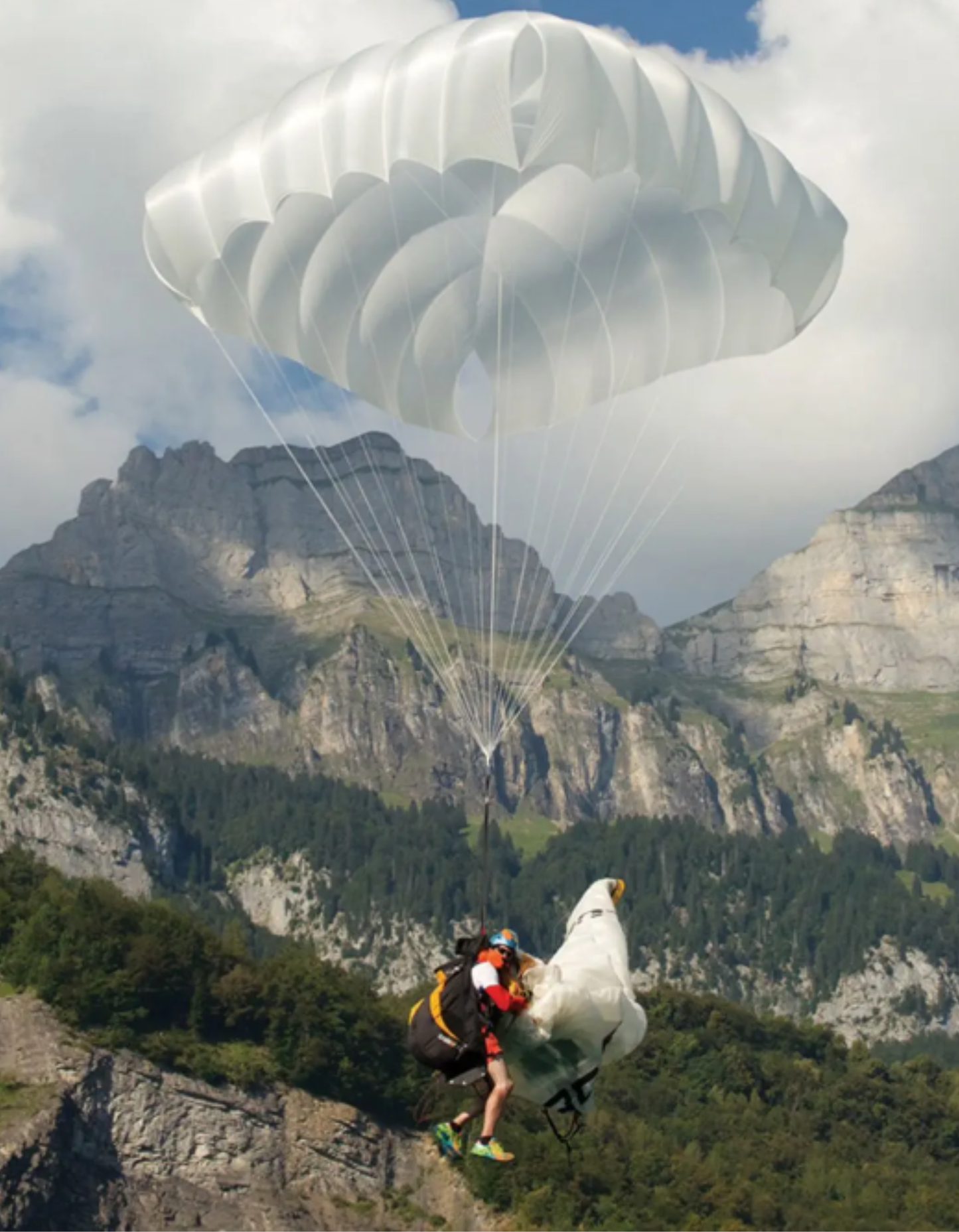 Paracaidas de emergencia Angel SQ  ozone